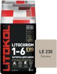 Затирочная смесь цементная Litokol Litochrom 1-6 Evo LE.230 (багамы), 2 кг