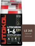 Затирочная смесь цементная Litokol Litochrom 1-6 Evo LE.245 (горький шоколад), 5 кг