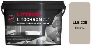 Затирочная смесь цементная Litokol Litochrom Luxury Evo LLE.230 (багамы), 2 кг