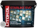 Затирочная смесь Litokol STARLIKE EVO Bianco Titanio S.105 (серебристый/серый) 2,5 кг