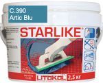 Затирка швов эпоксидная Litokol Starlike С.390 Artic Blu (светло-голубой), 2,5 кг