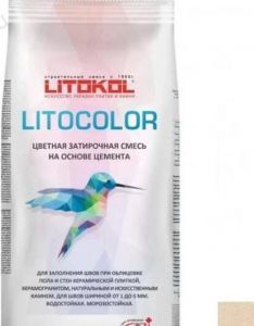 Затирочная смесь цементная Litokol Litocolor L.21 (светло-бежевая) 20 кг