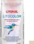 Затирочная смесь цементная Litokol Litocolor L.21 (светло-бежевая) 20 кг