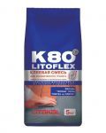 Клей для керамической плитки и керамогранита Litokol Litoflex K80 (серый) 5 кг