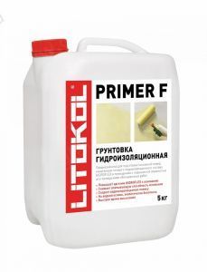 Грунтовка гидроизоляционная Litokol Primer F-M, 5 л.