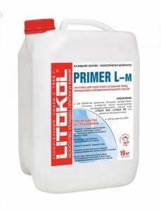 Грунтовка для наливных полов Litokol Primer L-M, 10 л