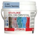 Затирка швов эпоксидная Litokol Starlike Color Crystal C.353 Azzurro Taormina (бирюзовый), 2,5 кг