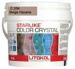Затирка швов эпоксидная Litokol Starlike Color Crystal C.354 Beige Havana (бежевый), 2,5 кг