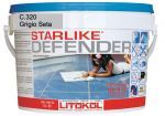 Затирка швов эпоксидная Litokol Starlike Defender С.320 Grigio Seta (серый шелк), 1 кг