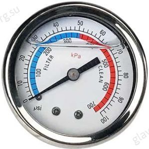 Манометр Emaux 40 PSI (06011029)