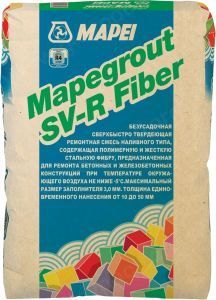 Смесь ремонтная Mapei Mapegrout SV-R Fiber, 25 кг