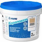 Затирочная смесь эпоксидная Mapei Керапокси №135 (Золотой песок), 2 кг