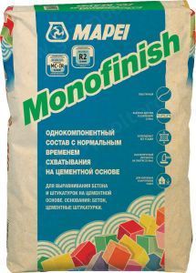 Смесь ремонтная Mapei Monofinish, 22 кг