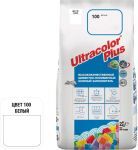 Затирка для швов Mapei Ultracolor Plus, 100 (белый), 2 кг