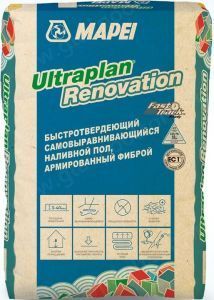 Смесь самовыравнивающаяся Mapei Ultraplan Renovation, 23 кг