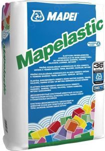 Гидроизоляция двухкомпонентная Mapei Mapelastic компонент A, 24 кг