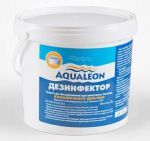 Медленный стабилизированный хлор комплексного действия в таблетках 200 гр. Aqualeon, 3 кг (DK3T)