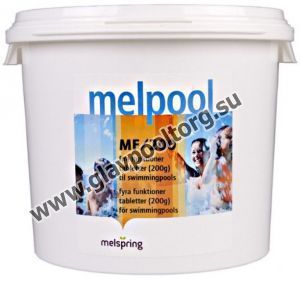 Дезинфицирующее средство на основе хлора Melpool MF/200 50 кг