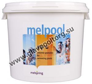 Дезинфицирующее средство на основе хлора Melpool 63/G 5 кг