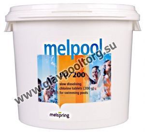 Дезинфицирующее средство на основе хлора Melpool 90/200 1 кг