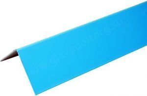 Металлический ПВХ-уголок внешний 50х30х2000 мм