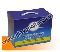 Минипул КОМПЛЕКС - для бассейнов 10-30м3 канистра 3л  (упаковка 4 шт.)