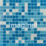 Мозаика из смальты с авантюрином Imagine Lab голубая (ML42013S)