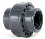 Муфта разборная ПВХ  63х2" ВР PN16 COMER (UN82063G)