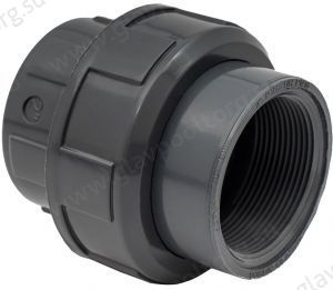 Муфта разборная ПВХ 3" ВР PN16 Neisco (UN81E0900) Муфта разборная ПВХ 3" ВР PN16 Neisco (UN81E0900)