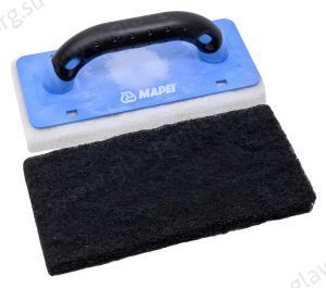 Набор для очистки остатков затирки Mapei Basic (шпатель и 2 сменных блока белый и черный) (810194)