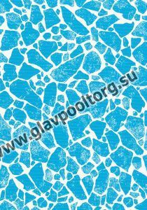 ПВХ пленка Delifol NGD Bluestone (синие камни), 25х1,65 (DSD6000043)