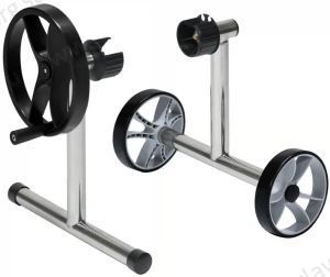 Суппорт напольный переносной с одной подвижной опорой Vagnerpool Nova Reel 340х500 мм (6015000N)