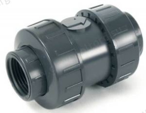 Обратный клапан ПВХ 4" ВР PN10 COMER EPDM (CVD11110) Обратный клапан ПВХ 4" ВР PN10 COMER EPDM (CVD11110)