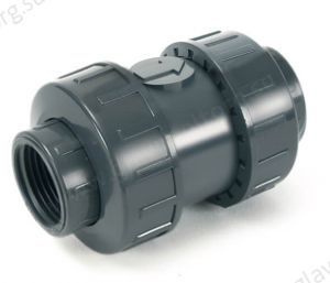 Обратный клапан ПВХ 2" ВР PN16 COMER EPDM (CVD31063) Обратный клапан ПВХ 2" ВР PN16 COMER EPDM (CVD31063)