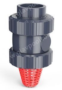 Обратный клапан с фильтром грубой очистки 50 мм PN 16 Hidroten (1016105)