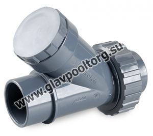 Обратный клапан шаровой ПВХ 40 мм Hidroten (1022004)