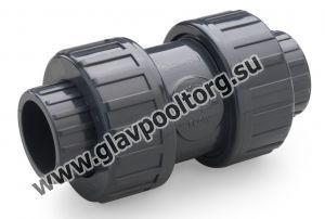 Обратный клапан ПВХ 110х110 мм PN10 Plimat (01611291110)