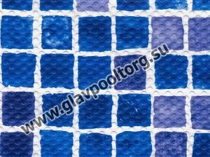 Пленка ПВХ для бассейна Haogenplast Snapir NG Antislip Blue / Ocean (синяя мозаика) 1,65х10 м