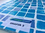 Пленка ПВХ для бассейна Haogenplast Snapir 3 (синяя мозаика) 1,65х25м