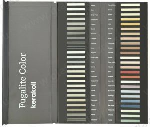 Папка с образцами эпоксидных затирочных смесей Kerakoll Fugalite Color 50 цветов
