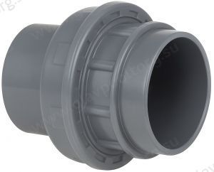 Муфта ПВХ 50 мм Peraqua Ocean, серая (170397)