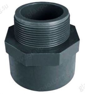 Муфта ПВХ переходная 75х2 1/2" НР ERA (ХСК1014) Муфта ПВХ переходная 75х2 1/2" НР ERA (ХСК1014)