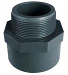 Муфта ПВХ переходная  75х2 1/2" НР ERA (ХСК1014) Муфта ПВХ переходная  75х2 1/2" НР ERA (ХСК1014)