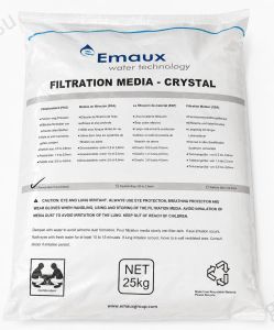 Стеклянная засыпка 0,5-0,8 мм Emaux FMG25A, 25 кг (87013032)