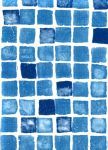ПВХ Пленка Peraqua Ocean de Luxe Ocean-Blue (синяя мозаика) 25х1,5 м (77438)