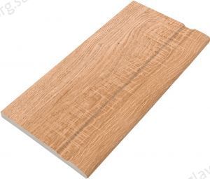 Плитка бордюрная фарфоровая с поручнем Serapool Natural Wood 250х500 мм (NW2550H)