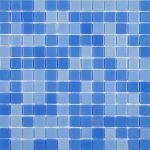 Мозаика стеклянная Togama Pool & Wellness Spa голубая (Mauricio)