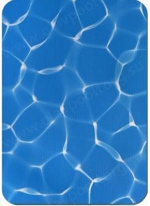 ПВХ пленка для бассейна Poolline Солнечные блики (синяя) 25х1,8 м