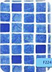 ПВХ пленка для бассейна Poolline F224 синяя мозаика 25х1,8 м (F224)