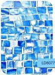 ПВХ пленка для бассейна Poolline LD8077 синяя (размытая мозаика) 25х1,83 м (LD8077)